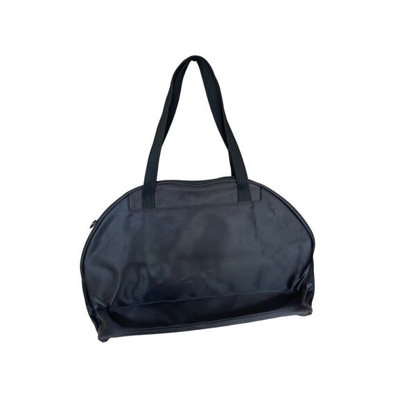 Chantelle Paris Womens Zipper Compartment Shoulder Bag Black - Picture 1 of 6
